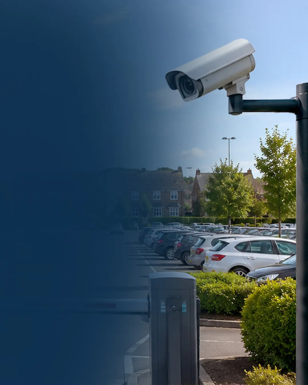Car park monitoring camera