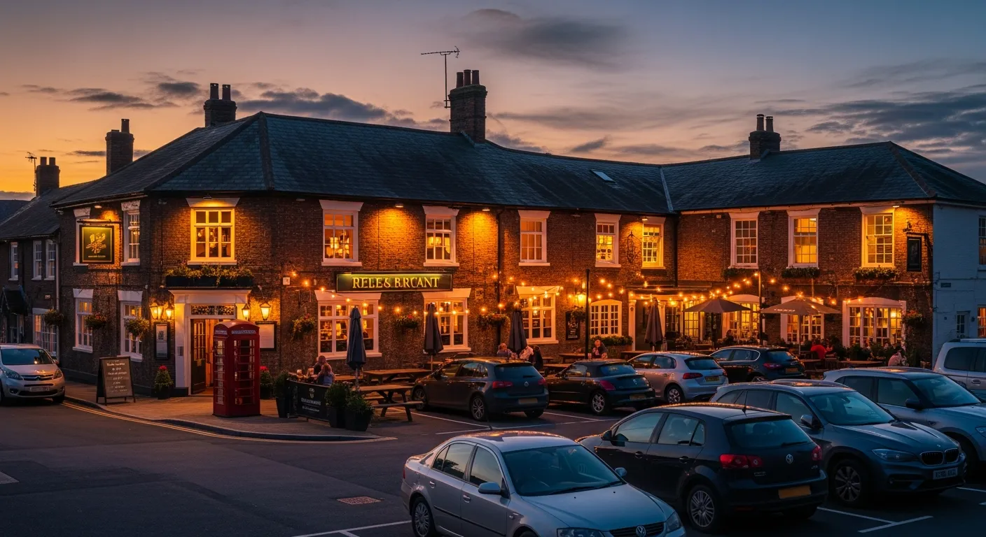 A welcoming pub and restaurant with a well-managed car park